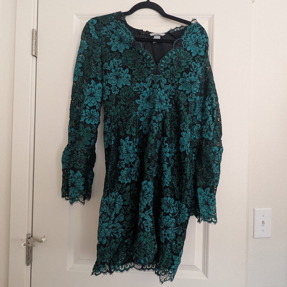 Lace V-neck Dress